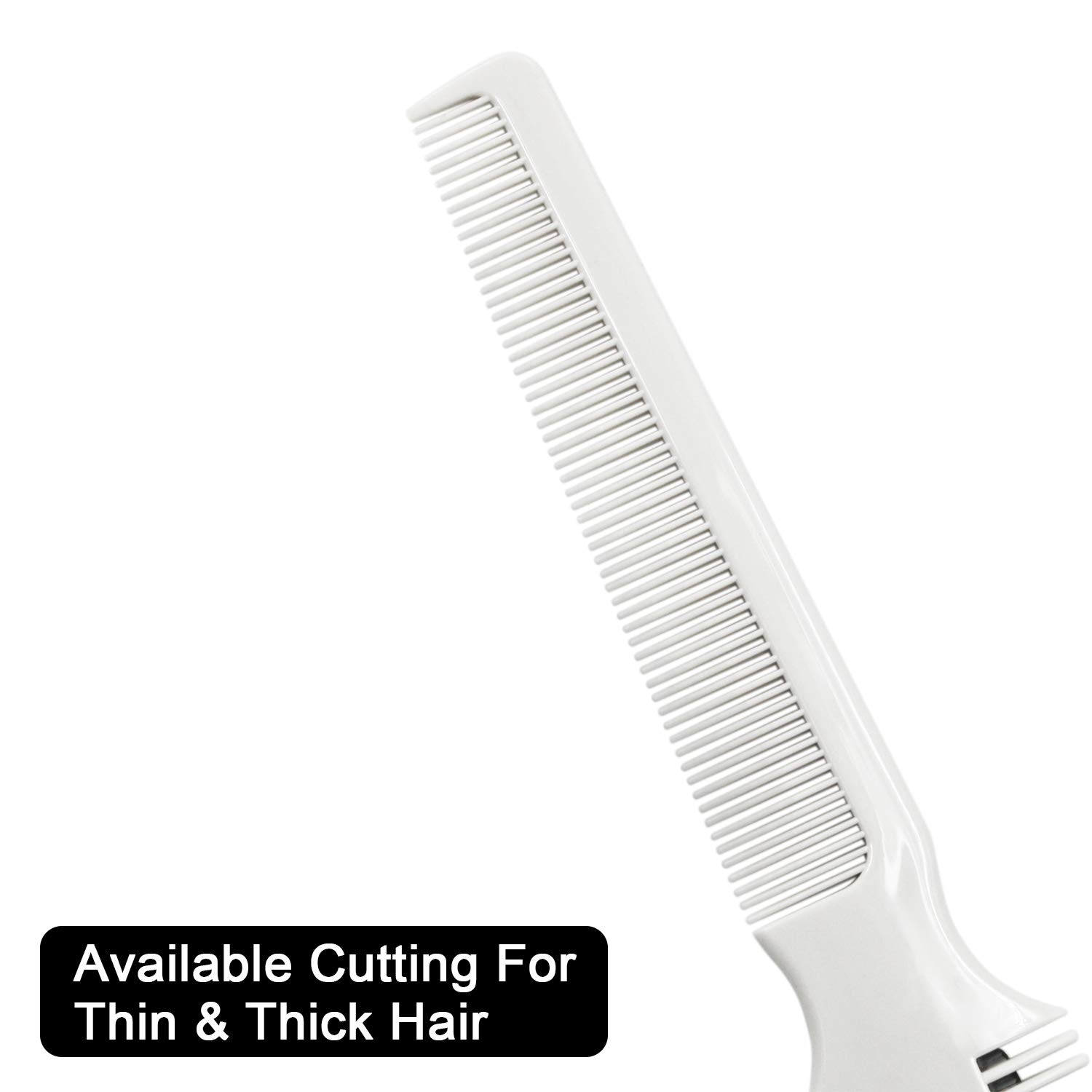 BANGMENG Hair Cutter Comb, Shaper Hair Razor With Comb, Split Ends Hair Trimmer Styler, Double Edge Razor Blades For Thin & Thick Hair Cutting and Styling, Extra 5 Blades Included. : Beauty