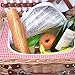 SatisInside Upgrade Insulated Luxury 28Pcs Kit Wicker Picnic Basket Set for 4 People - Red Gingham