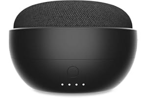 JOT Portable Battery Base for Google Home Mini (Carbon)