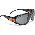 Elvex GG-40G-AF Go-Specs Safety Glasses,with Gray Hard Coated Polycarbonate Lenses & Graphite Frame