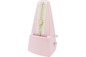 HOSEYIN Mechanical Metronome, Universal Metronome for Piano, Guitar, Violin, and Other Instruments (Standard, Pink)