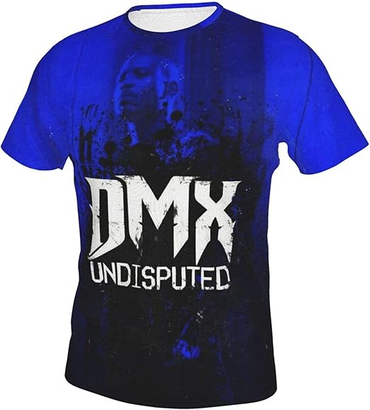 Yuanmeiju Dark and Hell is Hot DMX Shirt DMX Mens Retro Shirt The Best of DMX Retro Shirt Unisex 