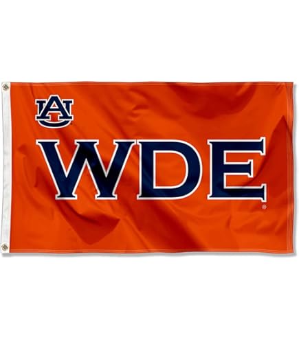 Auburn Tigers Large Grommet Banner Flag - 3x5 Ft Officially Licensed Outdoor Flag