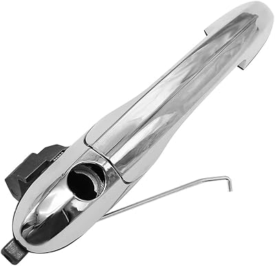 Hoypeyfiy Right Door Handle Fiat 500 Chrome Offside Driver Side