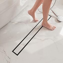 Neodrain 24-Inch Linear Shower Drain- with 2-in-1
