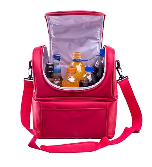 LIANJUN Portátil Bolsa de almuerzo Cooler Nevera Rígida Freezable ...