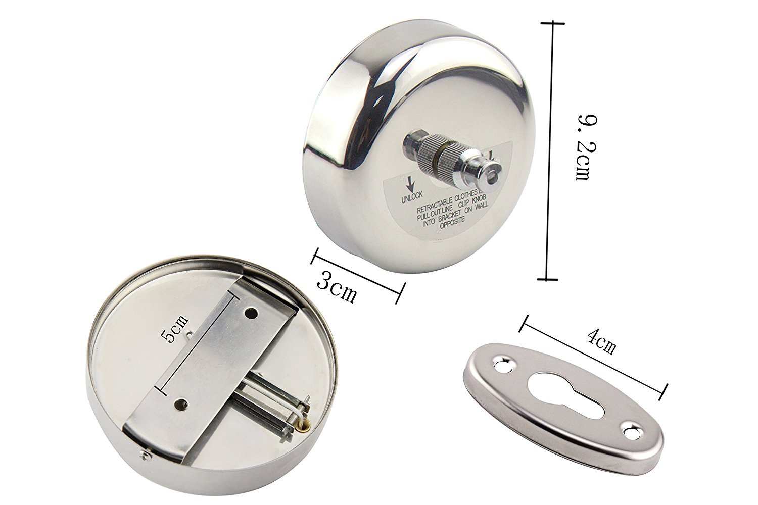 baño lavandería secado secador de acero inoxidable línea de ropa