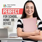 The Paper Shop File Dividers A4 12 Part Pack of 10 Writeable Tabs view 4