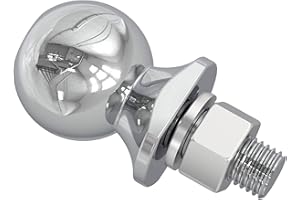 BIG RED ATRLY2002R Torin 2" Diameter Trailer Hitch Ball: 3 Ton (6,000 lb) Capacity