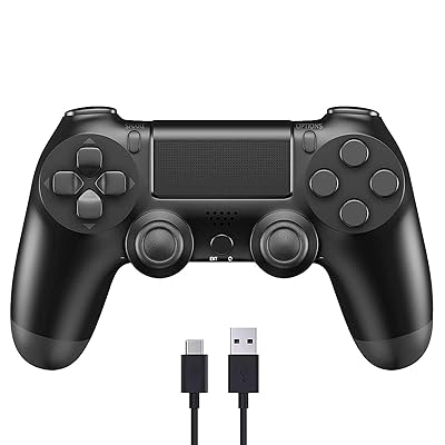 Buy Ps4 Controller Wireless Game Remote Controller Compatible With Playstation 4 Slim Pro Ps4 Pro Controller With Gyro And Speaker Online In Indonesia B092myj6