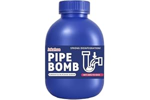 Pipe Bomb Drain Cleaner - Pipe Bomb, Destapador De Tuberiam, Unclog Toilet Drain Cleaner Foam, Hair Remover, Toilet Auger Clo