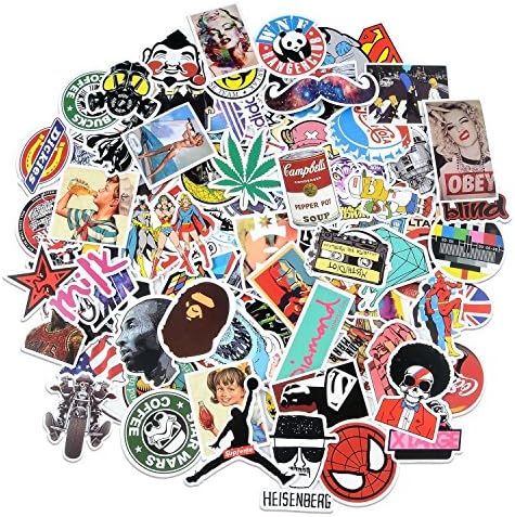 Love Sticker Pack 100-Pcs,Secret Garden Sticker Decals Vinyls for Laptop,Kids,Cars,Motorcycle,Bicycle,Skateboard Luggage,Bumper Stickers Hippie Decals bomb Waterproof - Random Sticker Pack (Series-1)
