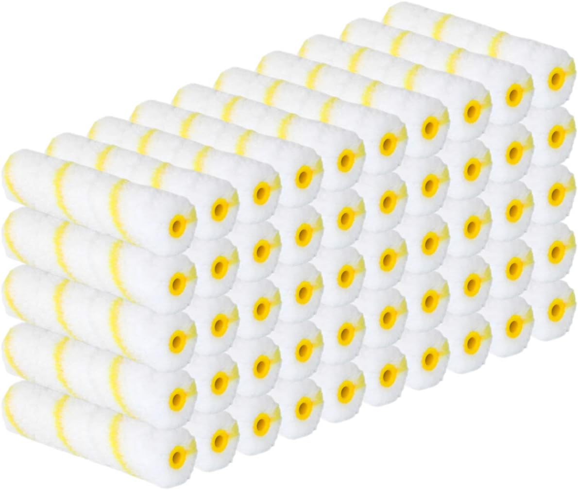50 Piece 6Inch 1/2" Nap Lot of 50 Covers Tool Mini Paint
