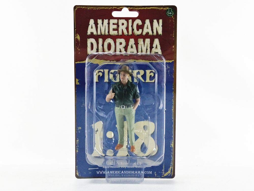 American Diorama 38216 Collectible Miniature Car, Silver