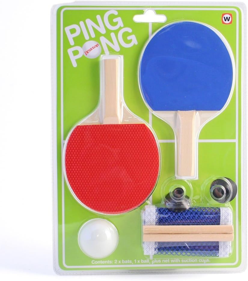 Indoor Mini Office Desktop Ping Pong Table Tennis Set