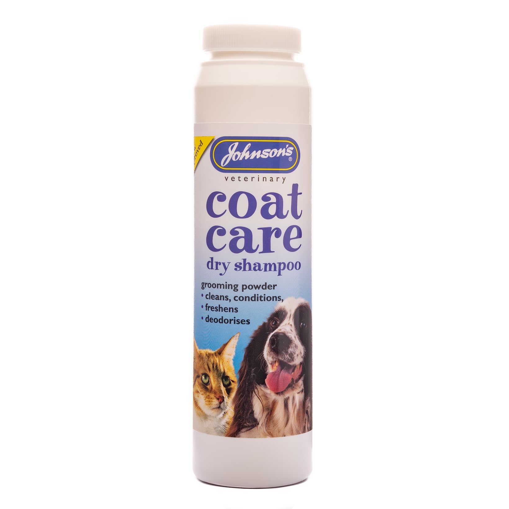 JOHNSONS COAT CARE DRY SHAMPOO