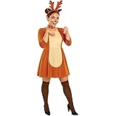 fun shack Reindeer Costume, Reindeer Costume Women, Christmas Character Costumes, Christmas Costumes For Women