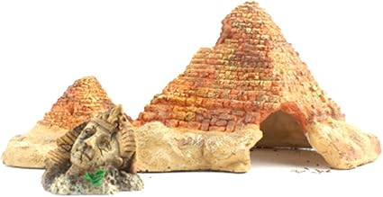 Amazon Zoooom エジプト セット ピラミッド ファラオ デザイン オブジェ オーナメント 飾り 置物 熱帯魚 レイアウト お洒落 アクアリウム インテリア Zm Aq3935 Zoooom 置物 オブジェ
