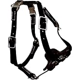 Redline K-9 All Weather Biothane Dog Harness (Large, Black)