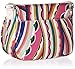 Kipling Women's Attyson Printed Solid Crossbody Bag, Bright Si De, One Size