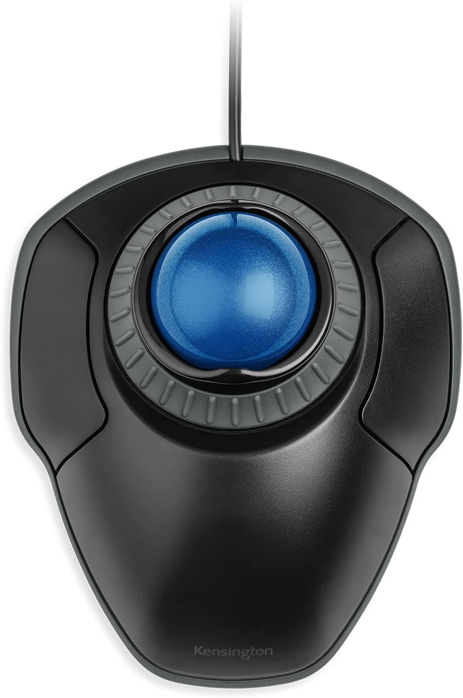 Kensington Orbit Mouse Wired Ergonomic Trackball for PC Mac Ambidextrous Blue