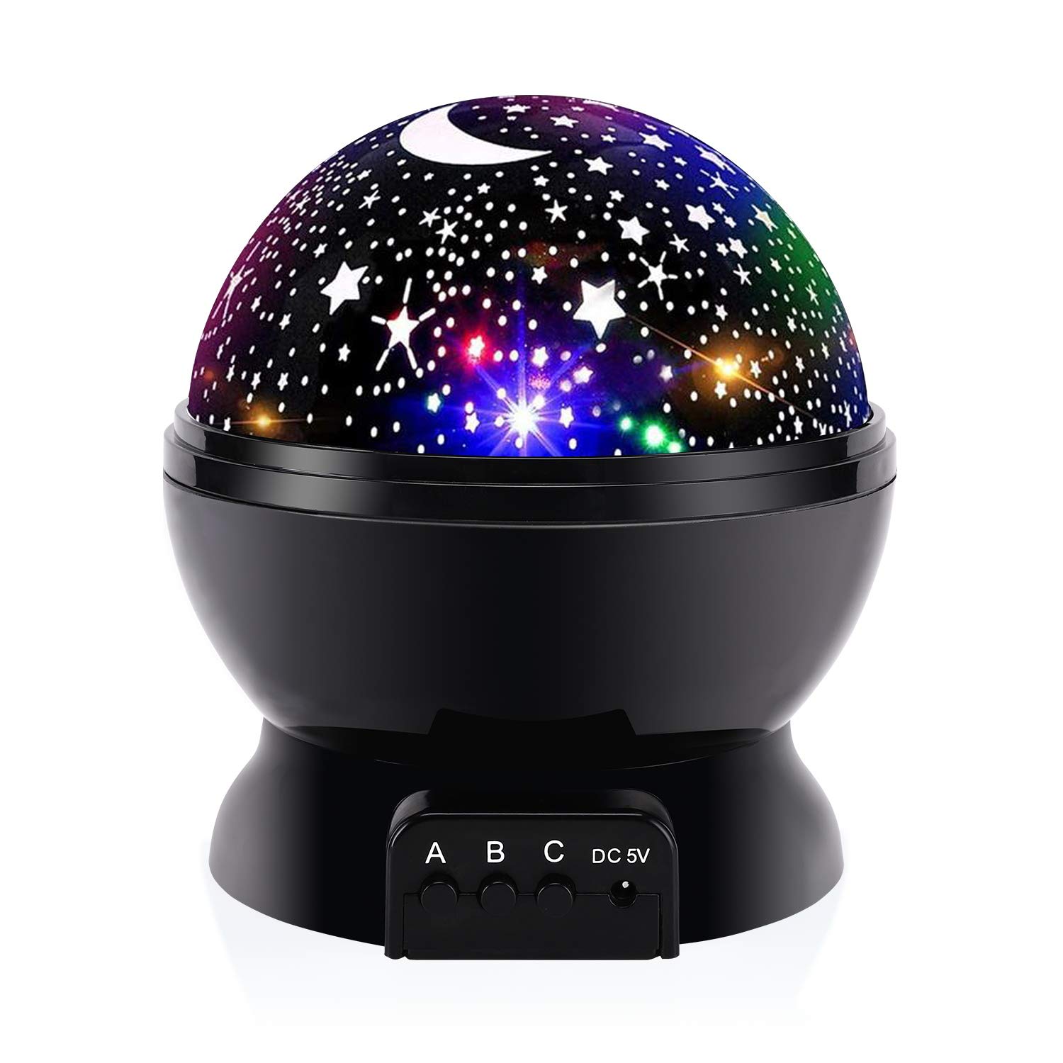 Photo 1 of ***MISSING PARTS***
RICTLY Night Light for Kids, Kids Night Light Nebula 360 Degree Rotation - 4 LED Bulbs 12 Light Color Star Projector Changing with USB Cable, Romantic Gifts for Men Women Children
