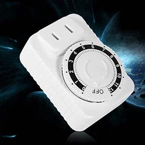 Compra Oumefar Enchufe de Temporizador Multifuncional Fuerte y fácil de