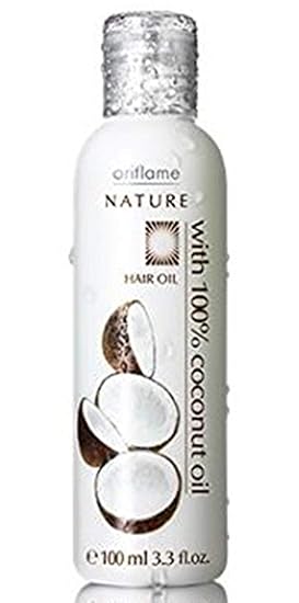 Oriflame Nature Hair Oil With Coconut Oil 100ml Amazon Co Uk Beauty