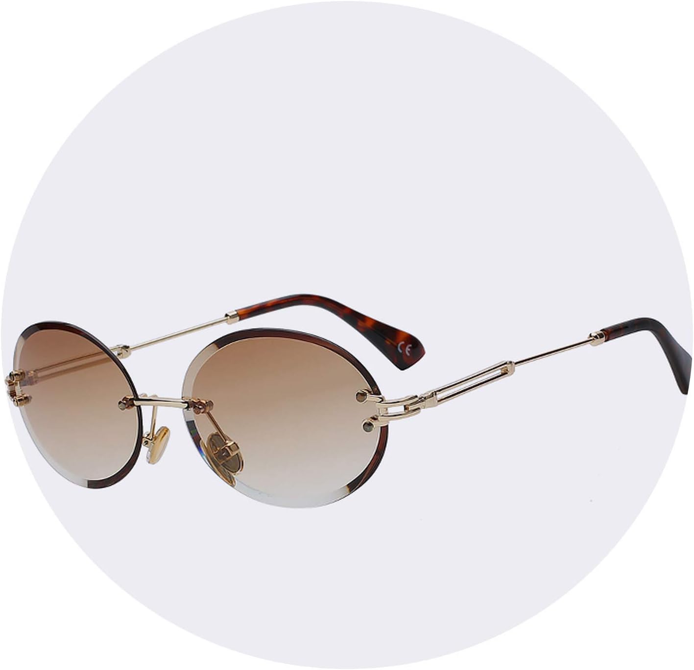 Gafas Sol Polarizadas DANAMY - UV400 Marco Plateado Unisex Gafas Conducción Exterior