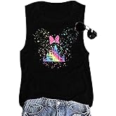 Magic Castle Tank Women Magic Kingdom Graphic Vest Summer Casual Vacation Sleeveless Tanks Tops