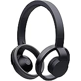 nwm ONE Wireless Open-Ear Headphones | Prevents Sound Leakage with PSZ Technology (Bone Conduction Alternative) | Bluetooth 5.3 | Multipoint | 20-Hour Battery Life with Microphone | Dark Gray