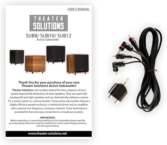 theater solutions subwoofer