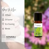 Sensoli Geranium Essential Oil 10ml 100% Pure Pelargonium Graveolens Amber view 6