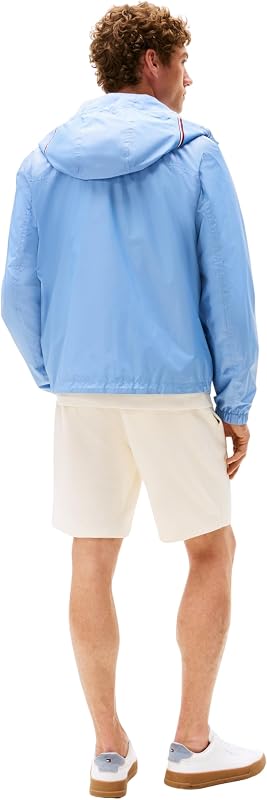 Veste Mi-Saison Homme Hooded avec Capuche, Bleu (Cloudy Blue), XL — photo 2 sur 3