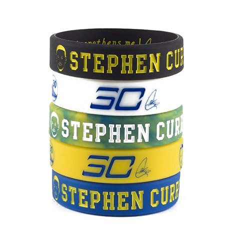 Baloncesto de la NBA Stephen Curry Retrato Pulsera número 30 DE ...