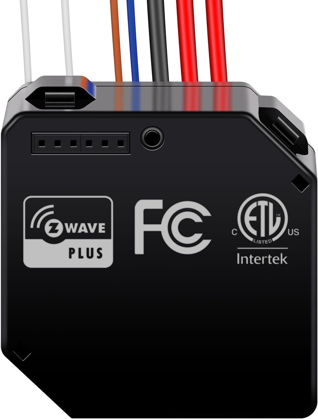 ENERWAVEZWN-RSM2-PLUS Z-Wave Plus Switch Module, Dual Relay, Smart Hidden Switch, NEUTRAL WIRE REQUIRED, Black