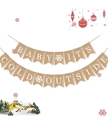 Winter Snowflake Baby Shower Decorations Pink, Winter Wonderland Baby...