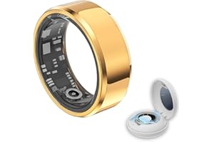 VIOHEAD Smart Ring Health Tracker - Fitness Sleep Heart Rate Blood Oxygen Tracker Smart Ring for Men and Women,IP68 Waterproof Level Bluetooth Fitness Tracker Rings - Free APP