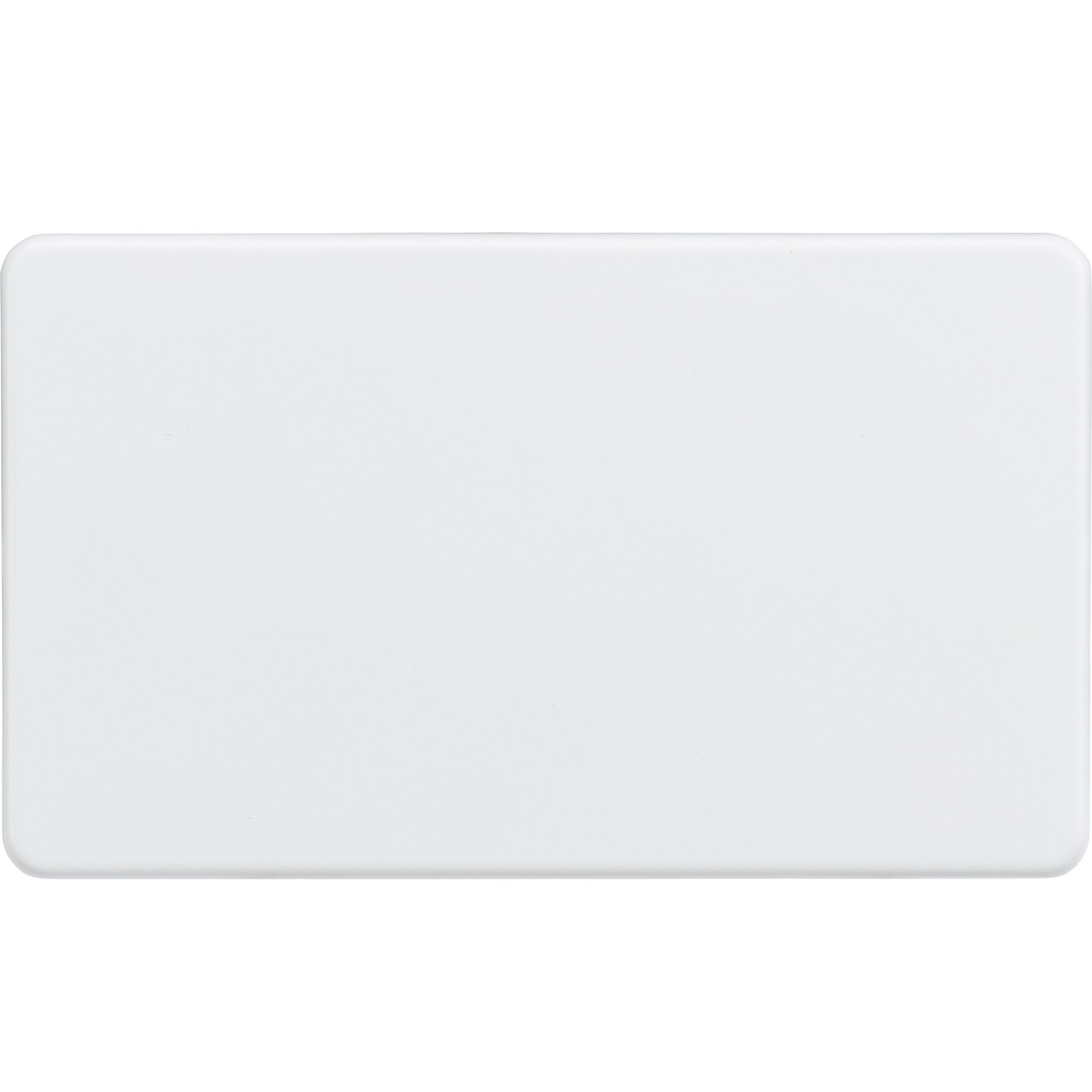 Knightsbridge SF8360MW Screwless Screw Less 2G Blanking Plate, 230 V, Matt White