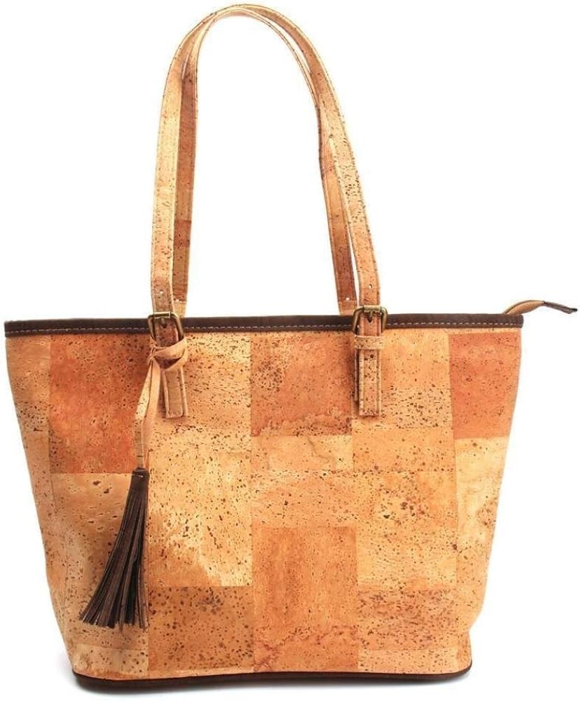 Natural Cork Handmade Handbag Vegan Purse Handbags