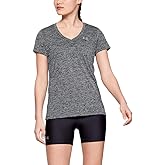 Under Armour Womens Tech V-Neck Twist Short-Sleeve T-Shirt