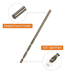 HARFINGTON 10pcs Cobalt Jobber Drill Bits 1.5mm