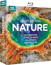 BBC Earth : Yellowstone + Madagascar + Chine sauvage + Galapagos - Pack - Blu-ray