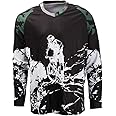 Weimostar Men's Cycling Jersey MTB T Shirt Long Sleeve Mountain Bike Motorcycle Outdoor Bicycle Clothes