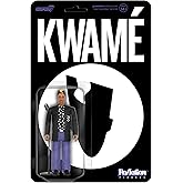 Super7 Kwamé Black and White Polka Dot - 3.75" Kwamé Action Figure with Accessory Hip Hop Collectibles and Retro Toys