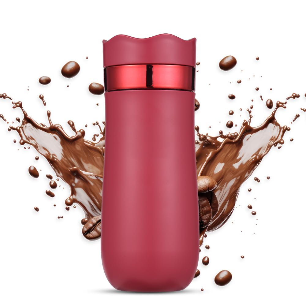 Mua Tidyard Portable French Press Travel Mug, 320ml Coffee Thermos Mug