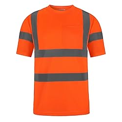 DPSAFETY High Visibility Class 3 T Shirts，Hi Vis