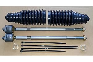 WANTONE RACING Steering Boots Tie Rods Let Right Sides Replacement for 2021-2024 Polaris Ranger 1000 Fullsize & Ranger XP 1000 EPS UTVs Steering Rack 1825059 1825060