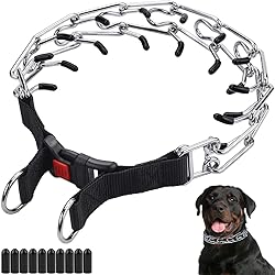 CBBPET Dog Prong Collar, Adjustable Dog Training