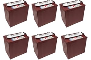 TROJAN BATTERY COMPANY Trojan T875 8 Volt, 170 AH Deep Cycle Battery - 6 Pack